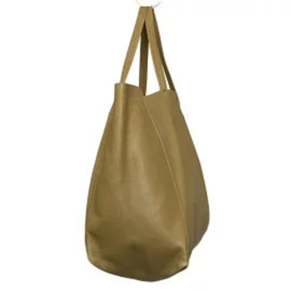 Celine Horizontal Cabas Tote Bag Beige Leather